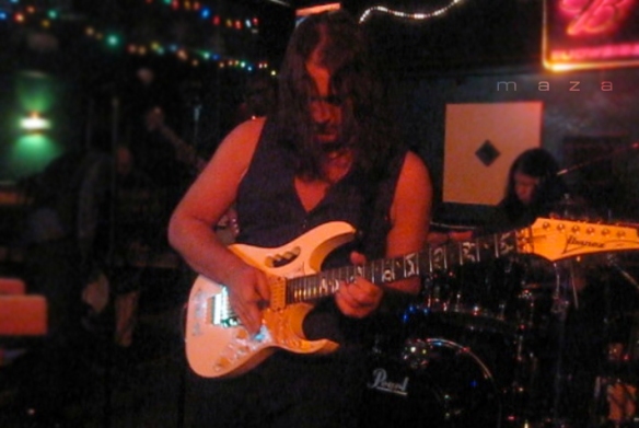 Shred Demon, guitarist Ryan Maza