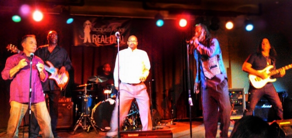 Jacques Taylor and the Real Deal, performing at Casino Del Sol's Paradiso lounge.